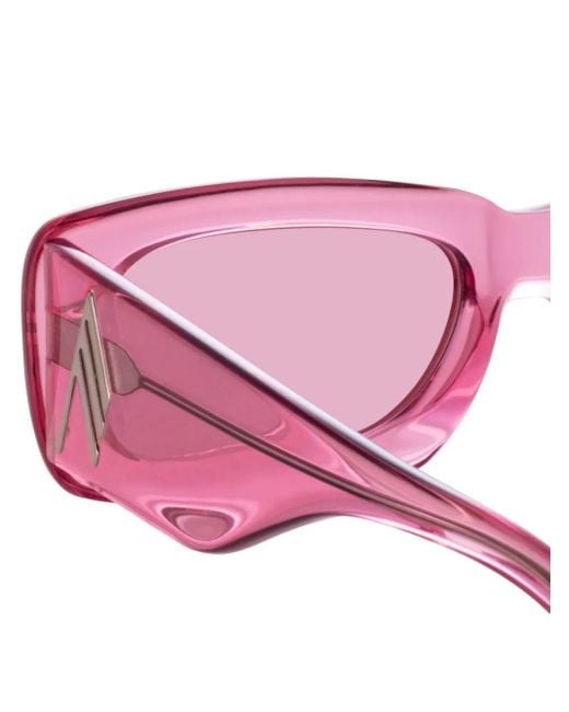Linda Farrow X 'marfa' サングラス Pink