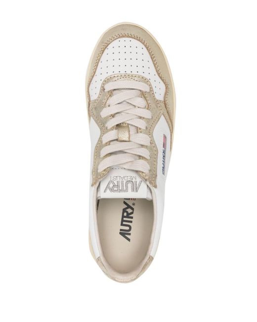 SNEAKERS MEDALIST PLATFORM di Autry in White