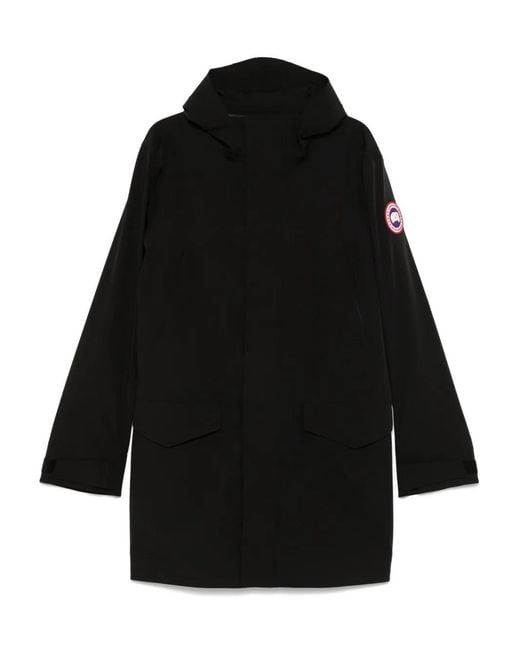Canada Goose Barclay Regenjack in het Black voor heren