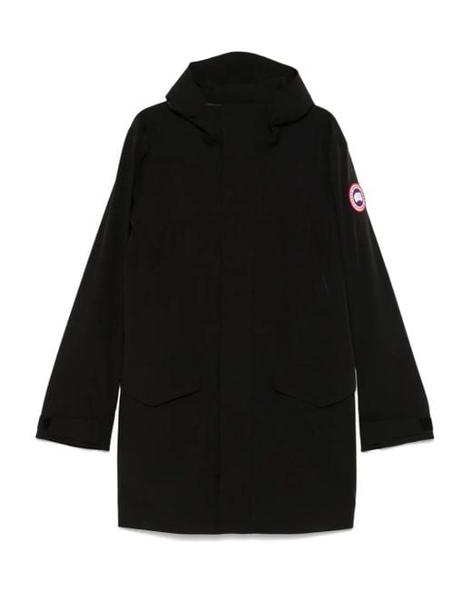 Abrigo Barclay Canada Goose de hombre de color Black