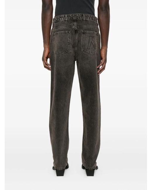 Jeans Con Zip di Represent in Gray da Uomo