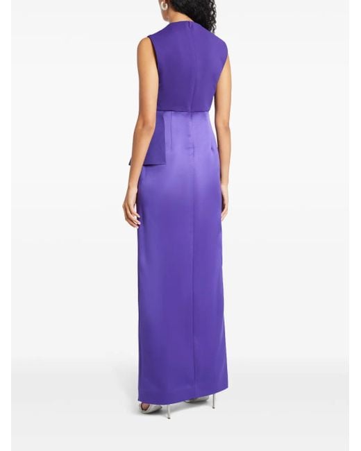 Solace London Purple Ally Abendkleid