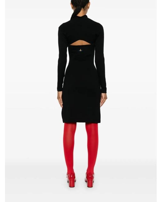 Vivienne Westwood Black Pamela Midi Dress