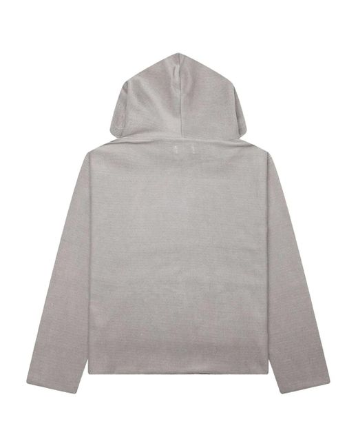 Honor The Gift Gray Race Herringbone Hoodie for men