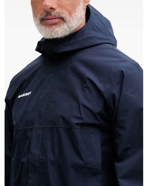 Mammut Blue Treeline Light Hs Hooded Performance Jacket for men