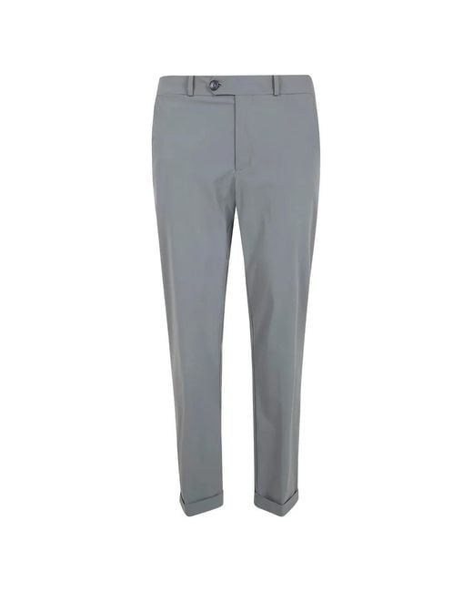Rrd Gray Turn-Up Trousers for men