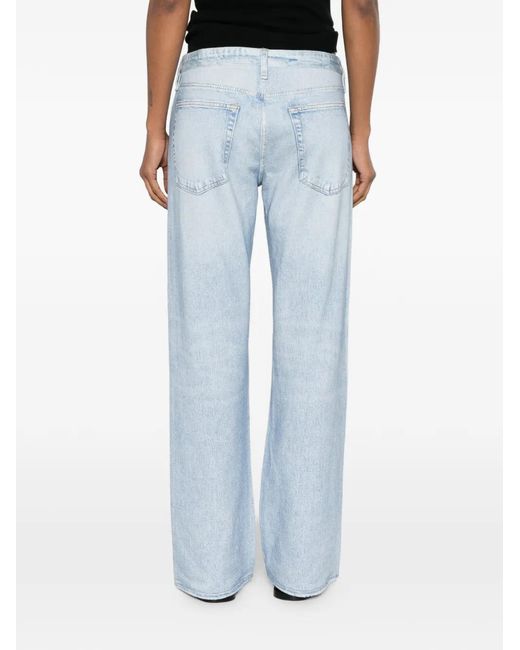 Rag & Bone Blue Miramar Cottn Jeans