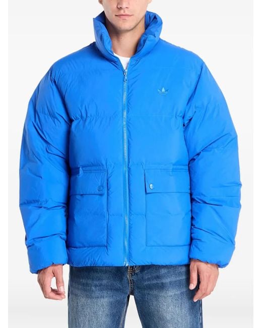 Adidas Donsjack in het Blue voor heren