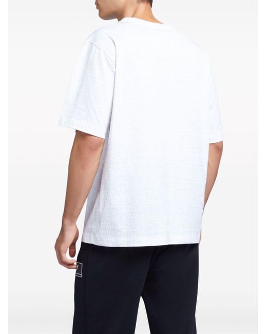 Giuseppe Zanotti T-Shirt mit Digital-Print in White für Herren