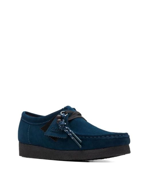 Clarks Blue Wallabee Boots