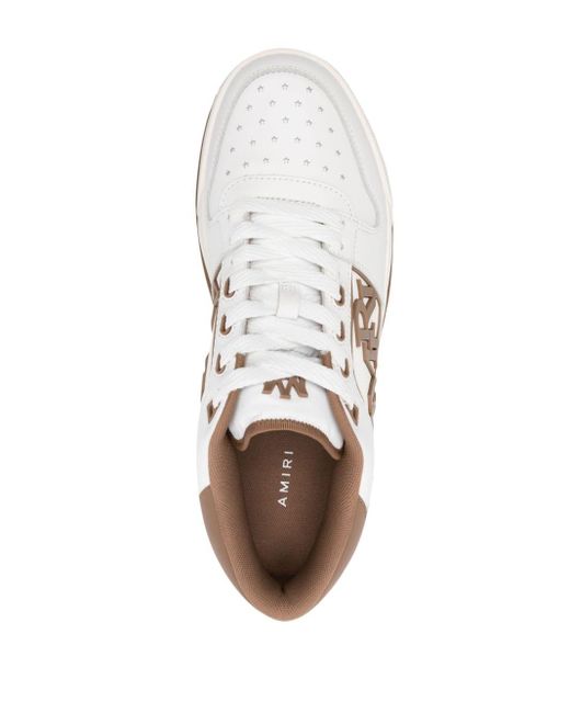 Sneakers con logo goffrato di Amiri in White da Uomo
