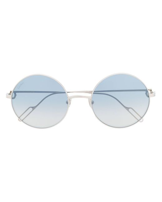 Cartier Metallic Sonnenbrille mit Farbverlauf