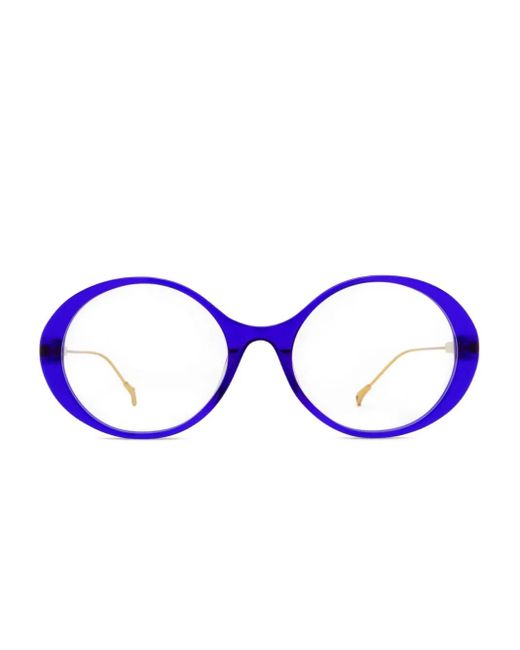 Eyepetizer Blue Olympia Brille Mit Rundem Gestell