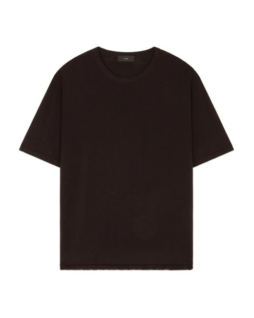 メンズ Alanui クルーネック Tシャツ Black