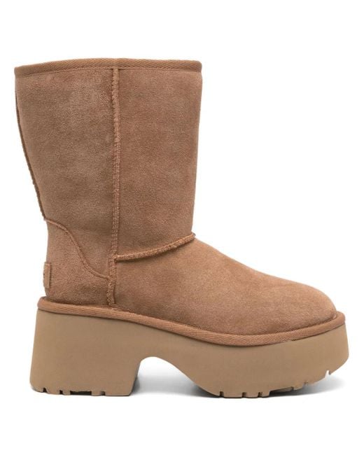 Ugg Brown Classic Short New Heights Boots