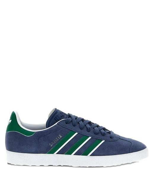 Adidas Blue Originals Gazelle Suede Sneakers for men