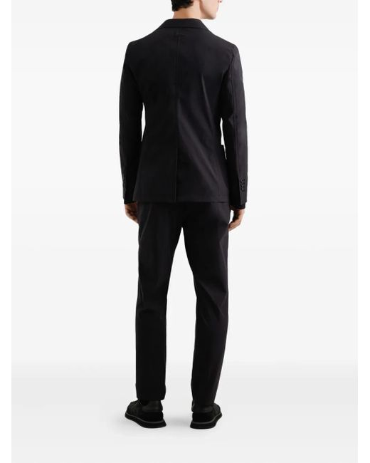 Dolce & Gabbana Blue Nylon Canvas Trousers for men
