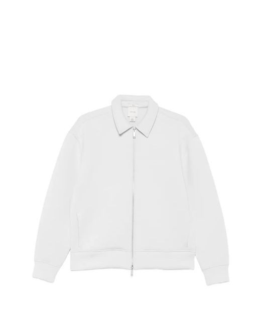 Calvin Klein White Zip-Up Jacket for men