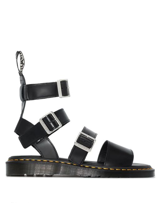 Dr. Martens Black X Dr.Martens Open-Toe Sandals for men