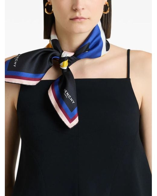 Carré Shadow Multicolore di Givenchy in Blue