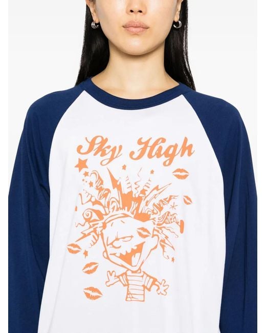 Sky High Farm Blue Mindblown T-Shirt