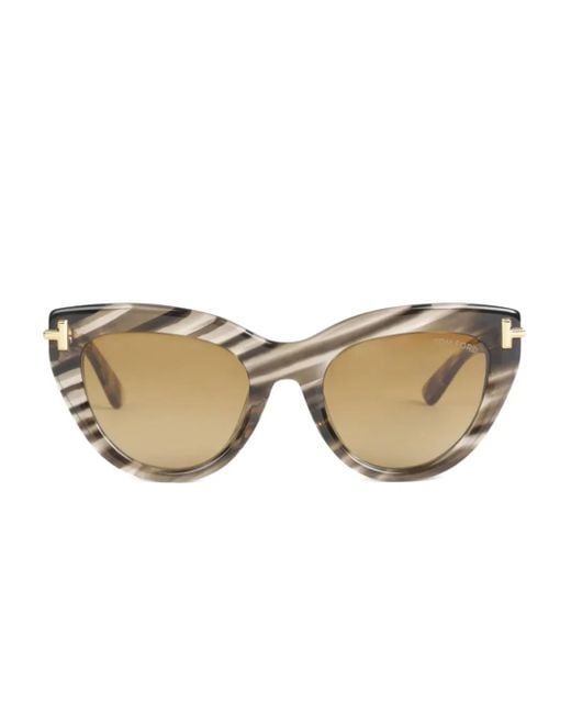 Lunettes De Soleil Icon À Monture Papillon Tom Ford en coloris Natural