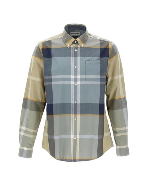 Barbour Blue Chemise À Poches Poitrine for men