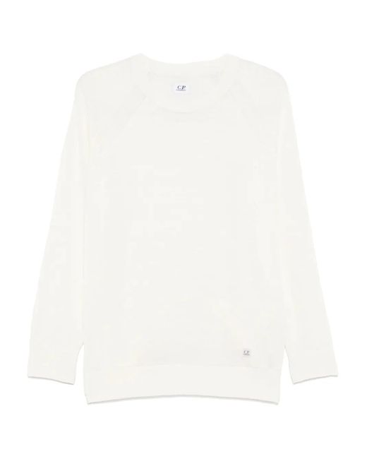 C P Company Pullover aus Leinen in White für Herren