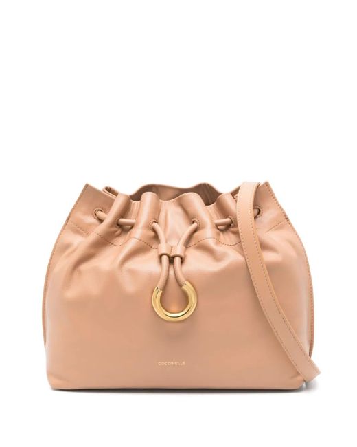 Borsa A Tracolla di Coccinelle in Natural