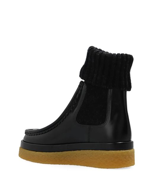 Chloé Black Jamie Chelsea Boots