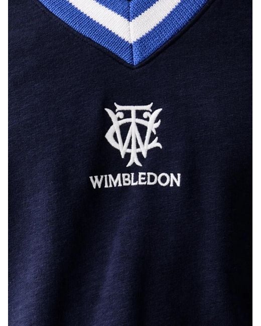 Polo Ralph Lauren Blue Wimbledon Sweatshirt for men