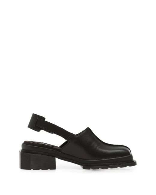 Dr. Martens Black Maybole Buckle-Fastening Sandals