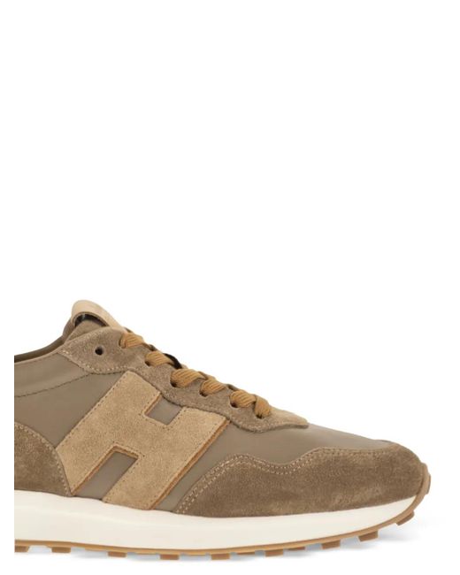 Hogan Natural H601 Suede Sneakers for men