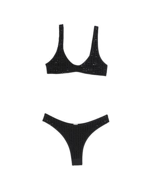 VENUJA Black Embellished Bikini