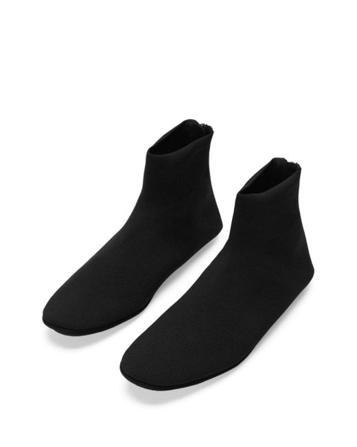 Botas calcetin con logo Dolce & Gabbana de hombre de color Black