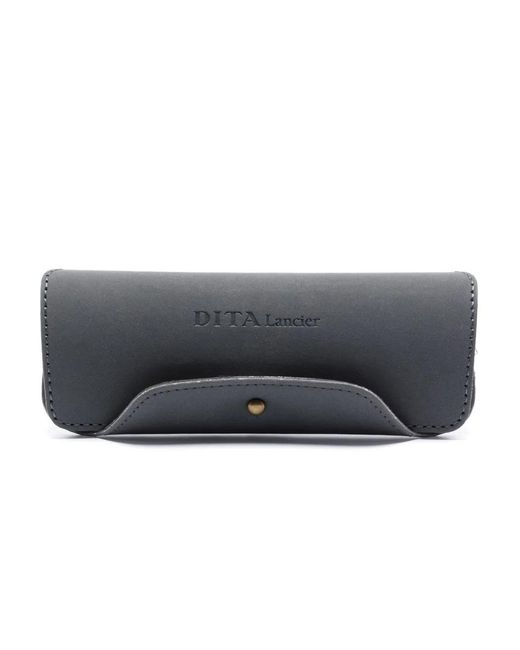 Dita Eyewear Gray Lsa-433 Pilot-Frame Sunglasses