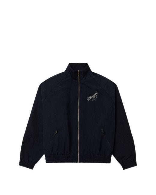 Willy Chavarria Blue Ruff Rider Track Jacket for men