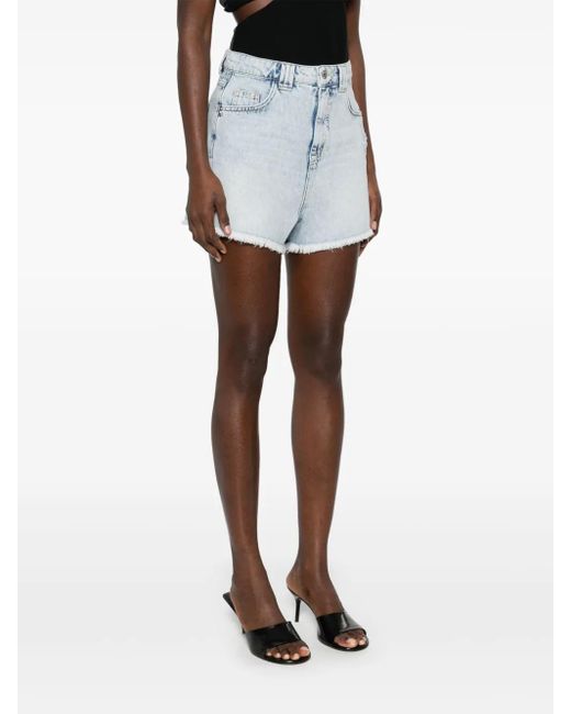 Patrizia Pepe Blue Denim Shorts
