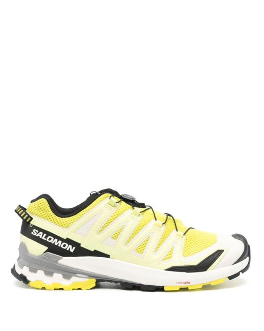 Sneakers in mesh gialle nere bianche di Salomon in Yellow da Uomo