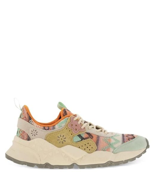 Flower Mountain Natural Kotetsu Paneled Sneakers