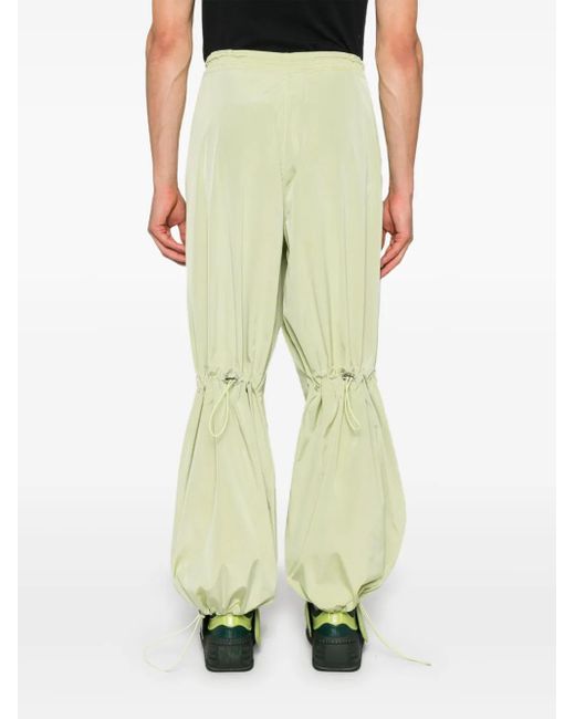 Charlie Constantinou Green Adjustable-Knee Trousers for men