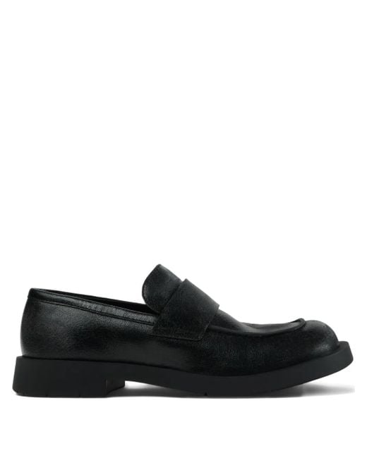 CAMPERLAB Black 1978 Penny-Strap Leather Loafers