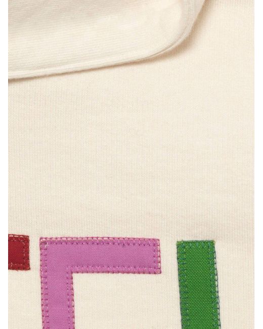 Gucci Hoodie mit Logo-Patch in White für Herren