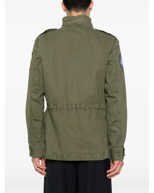 メンズ Polo Ralph Lauren パッチディテール ジャケット Green