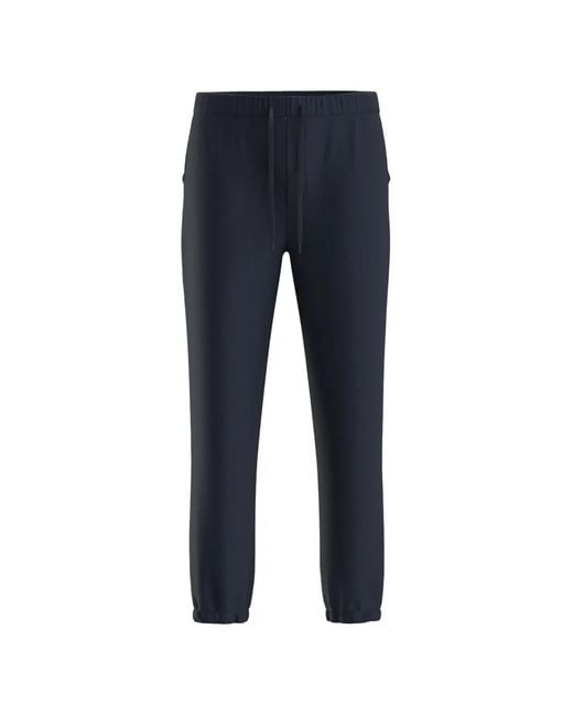 Boss Blue Drawstring Trousers for men