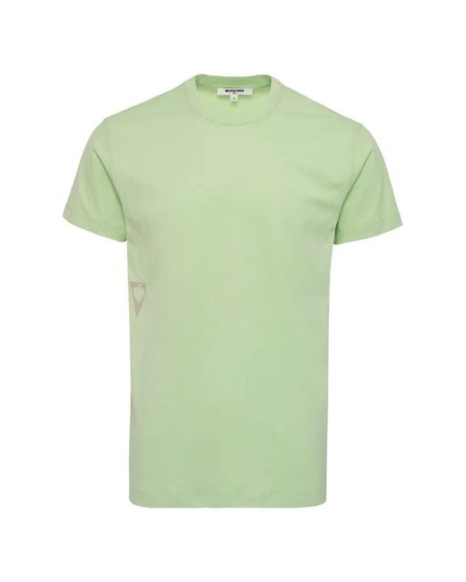 Black Jack Jewelry Green Embroidery Icon Logo T-Shirt