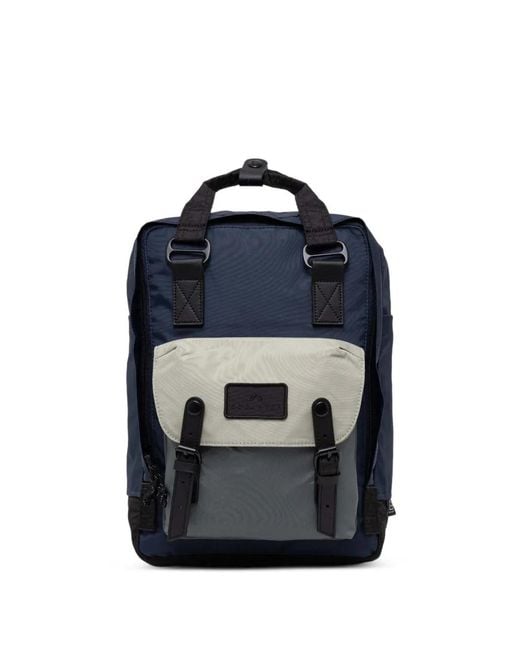 Doughnut Blue Buckle-Fastening Backpack for men