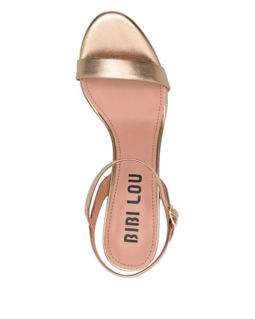 Bibi Lou Natural Lotus Sandalen 65mm