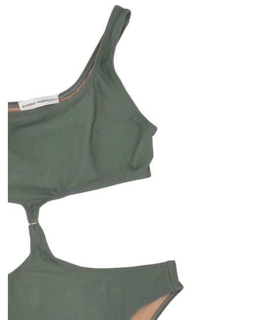 Niccolò Pasqualetti Gray Fluido Swimsuit
