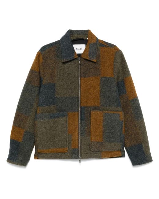 Chaqueta bómber Gael NN07 de hombre de color Green